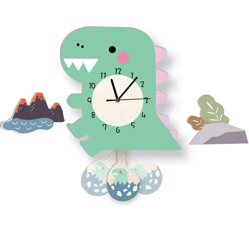 Children's Animal Wall Clock – Product view 2