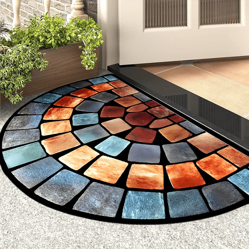 Stone-Pattern Doormat