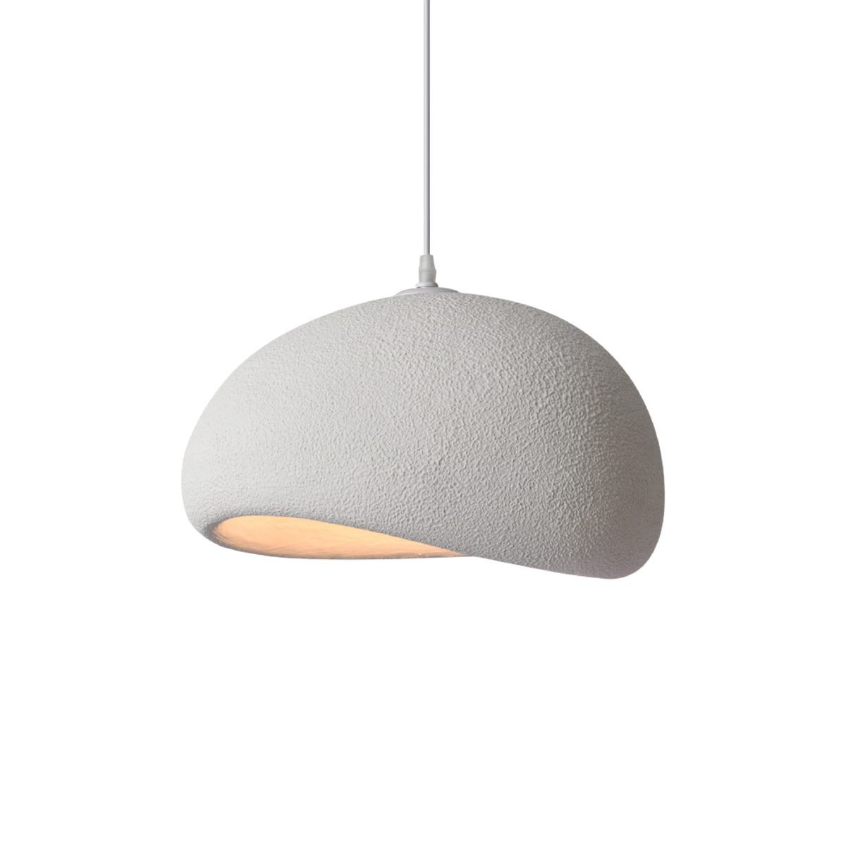 Wabi Sabi Style Dome Pendant Lamp – Gray