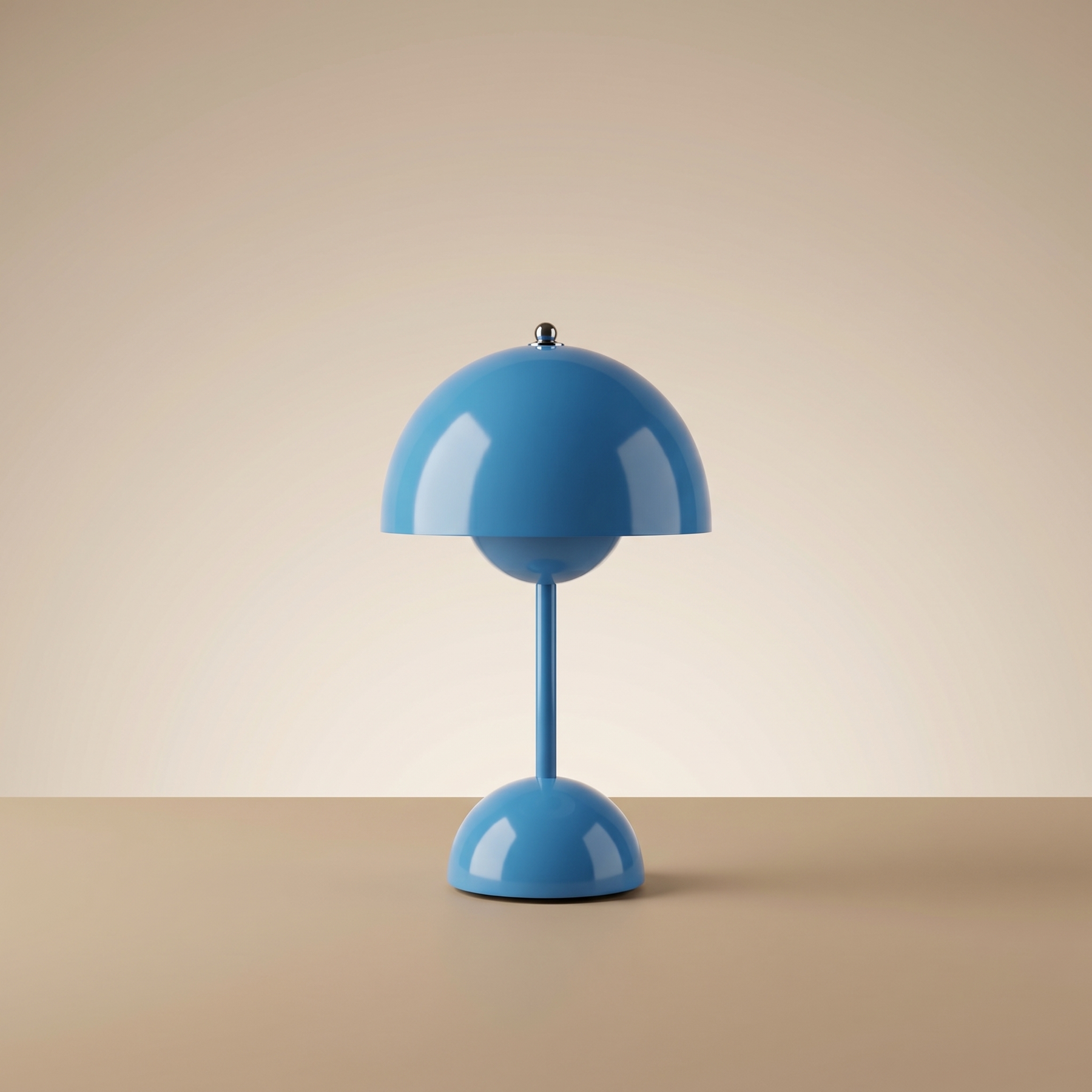 Cordless Dome Touch Lamp – Cordless Dome Touch Lamp – Blue
