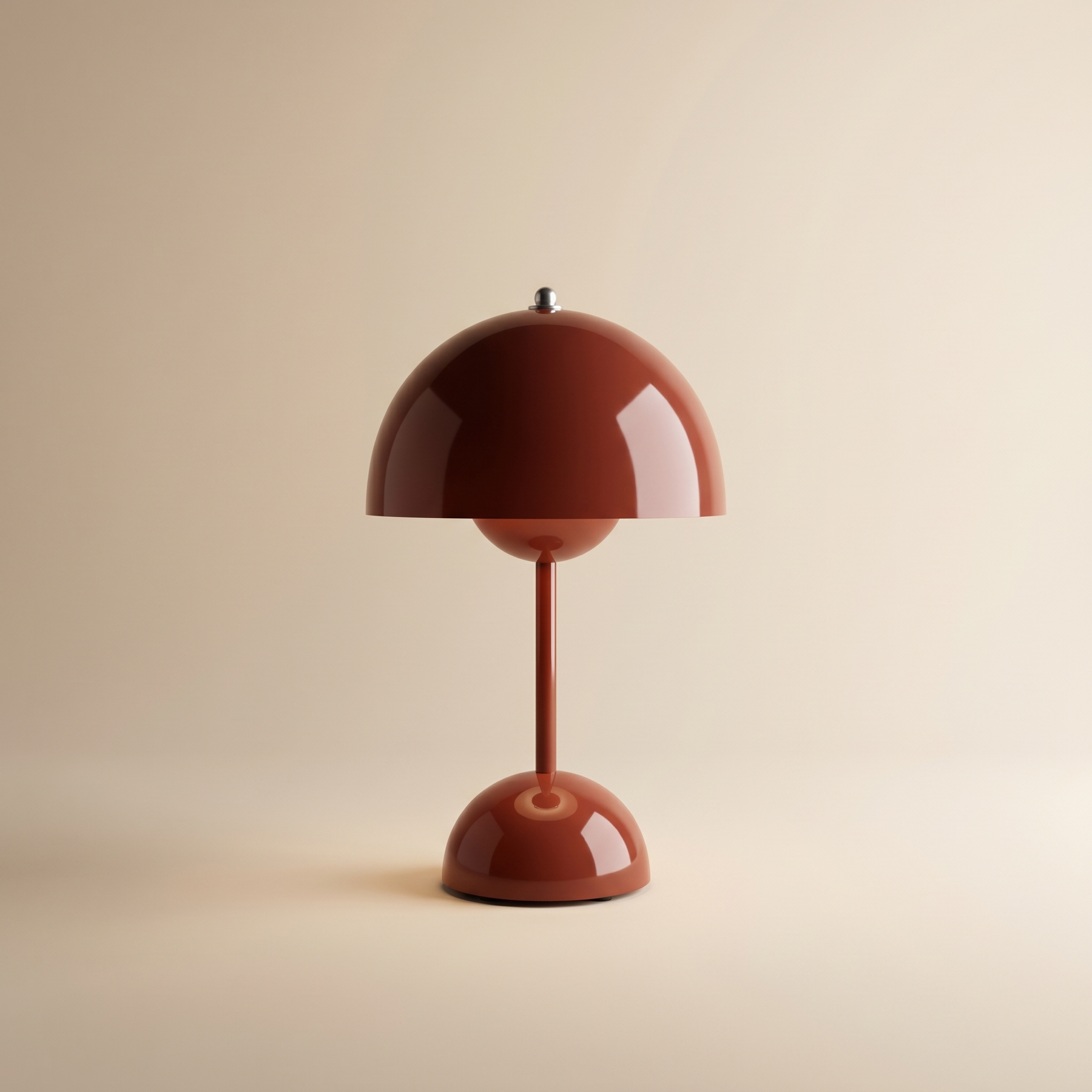 Cordless Dome Touch Lamp – Cordless Dome Touch Lamp – Red