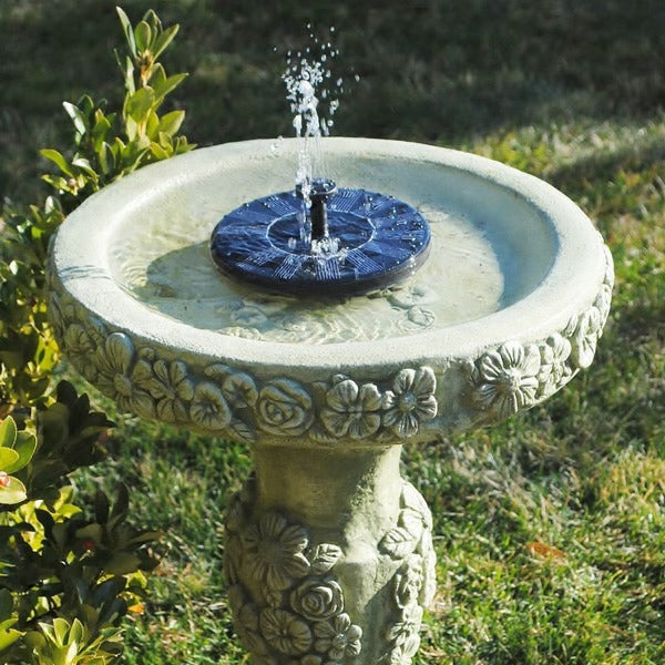 17.5 cm Solar Garden Fountain Pump – Main product image