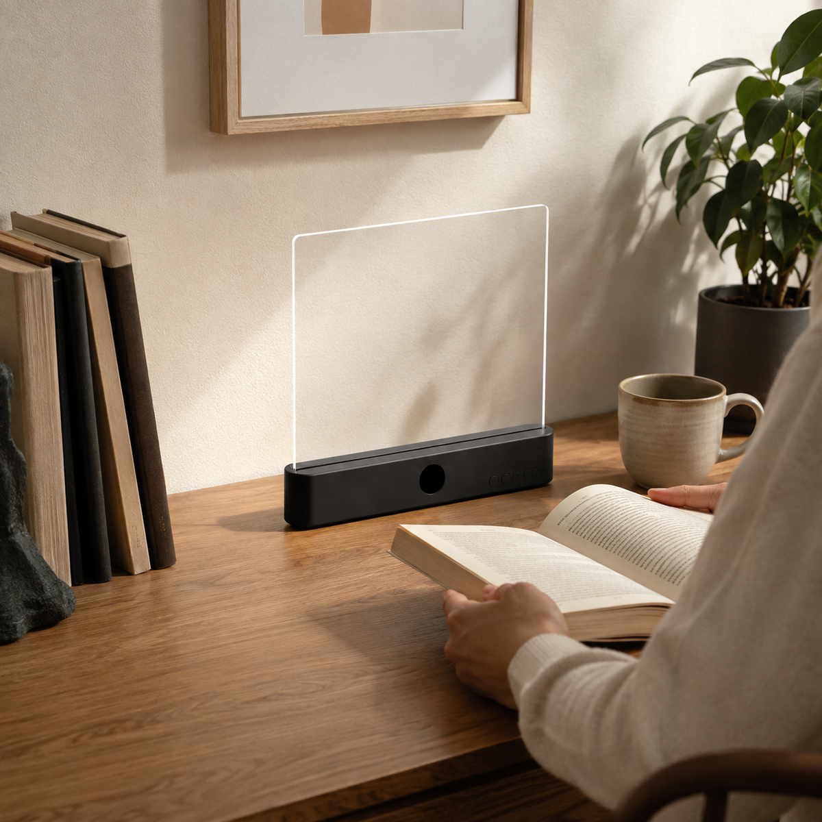 Rechargeable Reading Lamp - Styled Room Scene