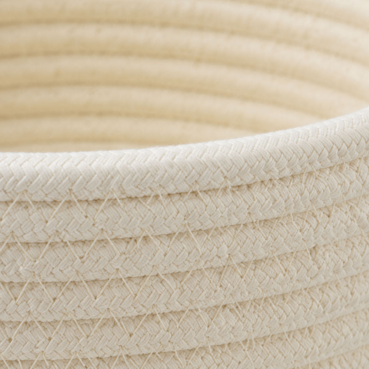 Cotton Rope Storage Basket - Lead Product Detail