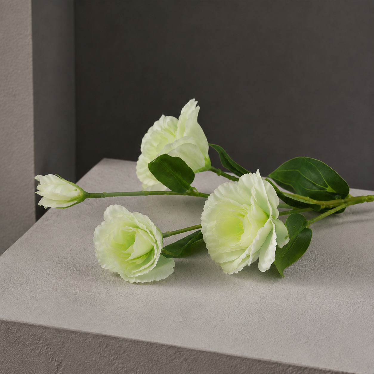Artificial Lisianthus Flower Stem - Light Green