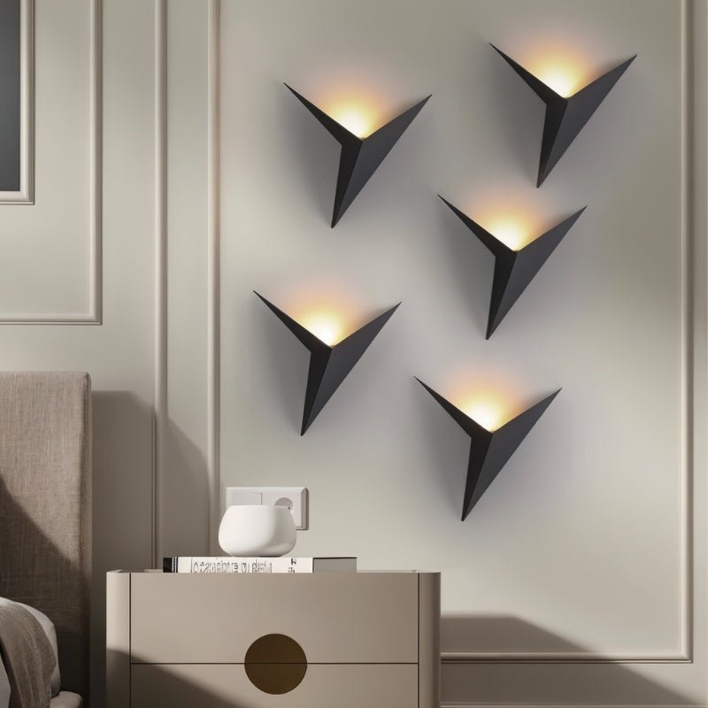 Three-Arm Metal Wall Sconce – product view