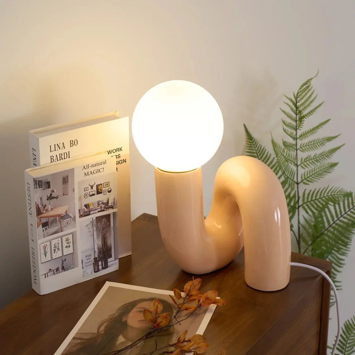 Postmodern Table Lamp - Pink