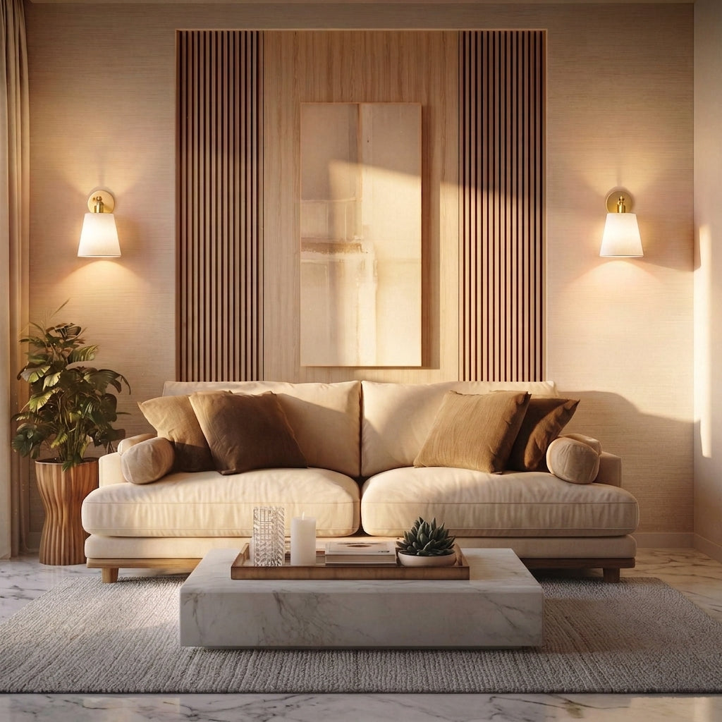 Conical Shade Mirror Wall Light – product view